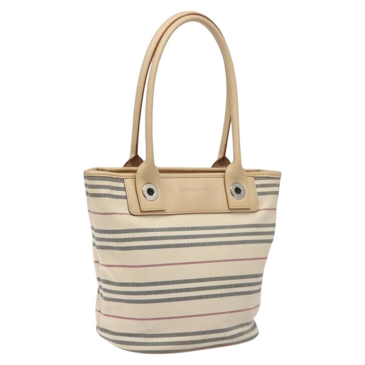 Burberry Burberry Nova Check Tote Canvas and Leather Size ONE SIZE - 18 Thumbnail