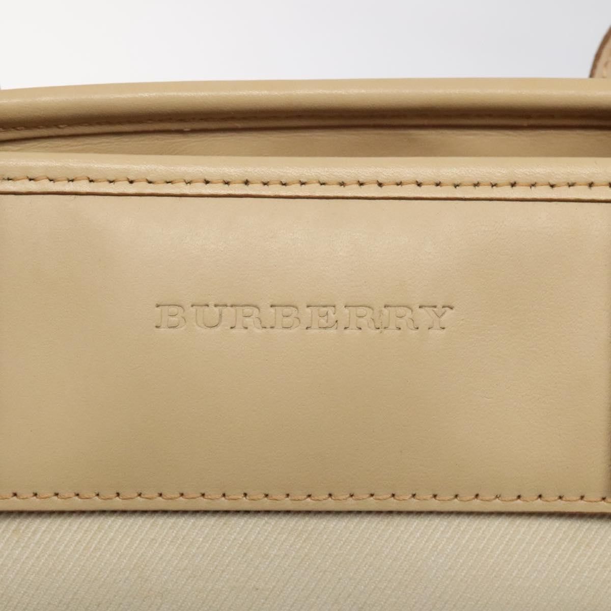 Burberry Burberry Nova Check Tote Canvas and Leather Size ONE SIZE - 19 Thumbnail