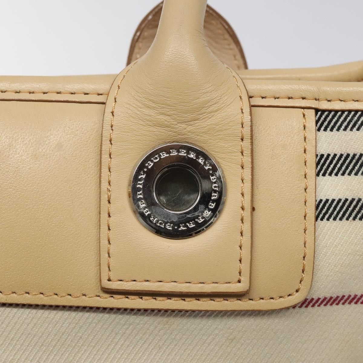 Burberry Burberry Nova Check Tote Canvas and Leather Size ONE SIZE - 12 Thumbnail