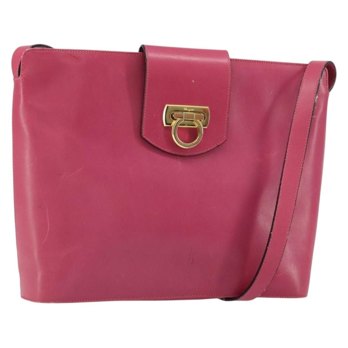 Salvatore Ferragamo Salvatore Ferragamo Gancini Leather Size ONE SIZE - 18 Thumbnail