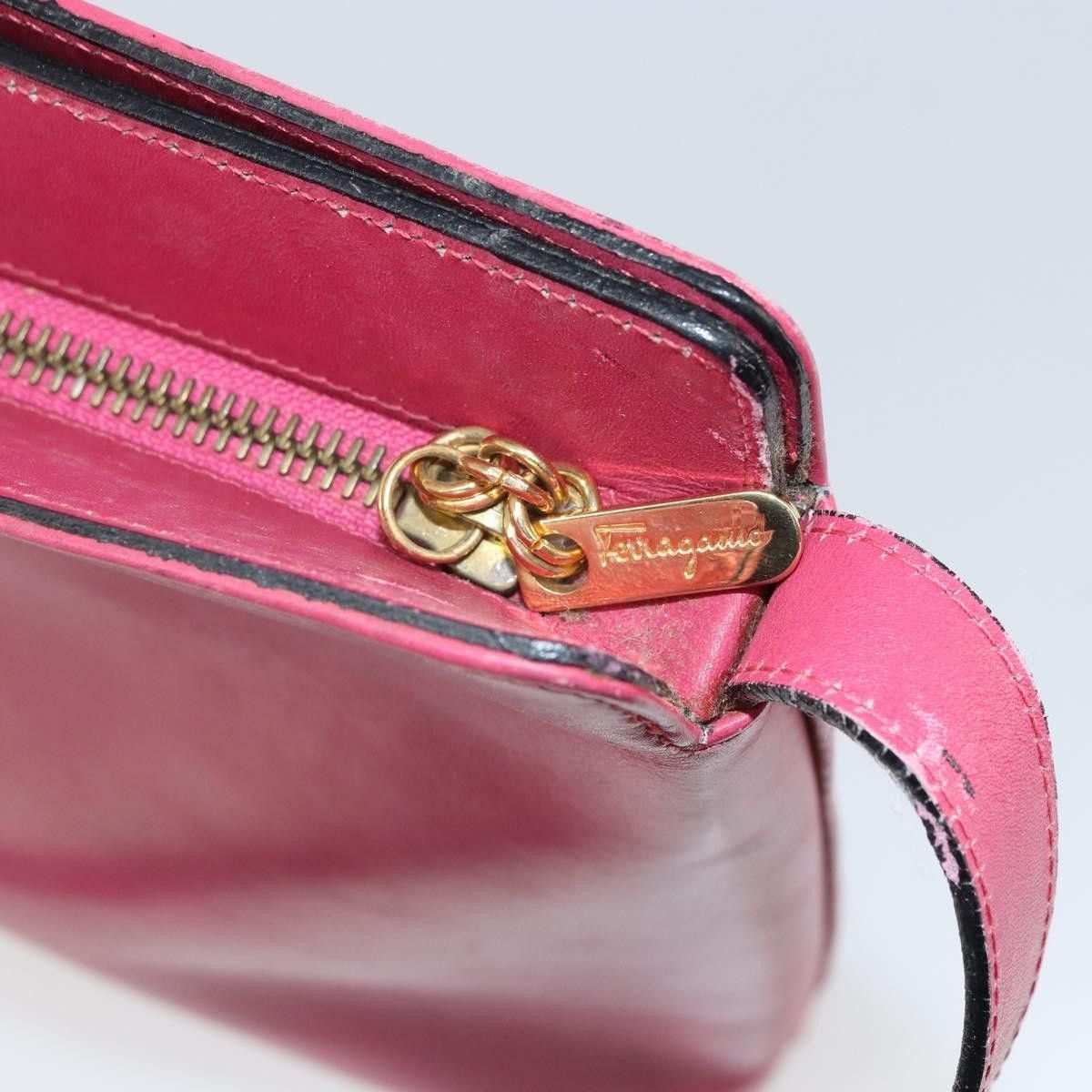 Salvatore Ferragamo Salvatore Ferragamo Gancini Leather Size ONE SIZE - 12 Thumbnail