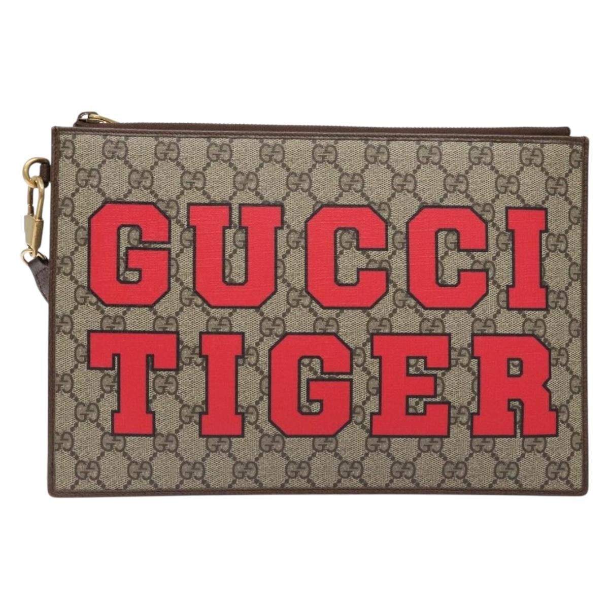Gucci Gucci Vintage Web Sherry Line Handbag Canvas Size ONE SIZE - 13 Thumbnail