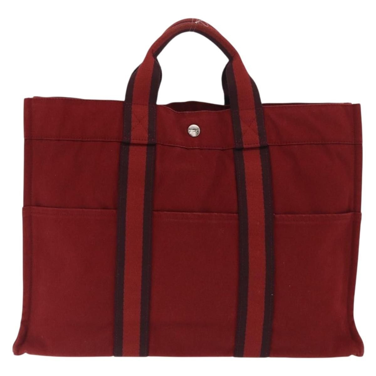 Hermes Hermes Fourre Tout Tote Canvas Size ONE SIZE - 2 Thumbnail
