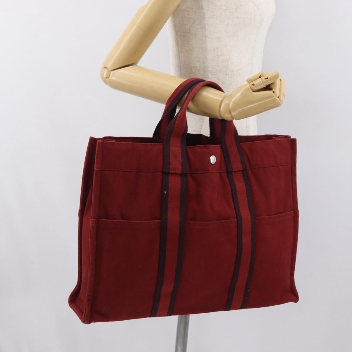 Hermes Hermes Fourre Tout Tote Canvas Size ONE SIZE - 15 Thumbnail