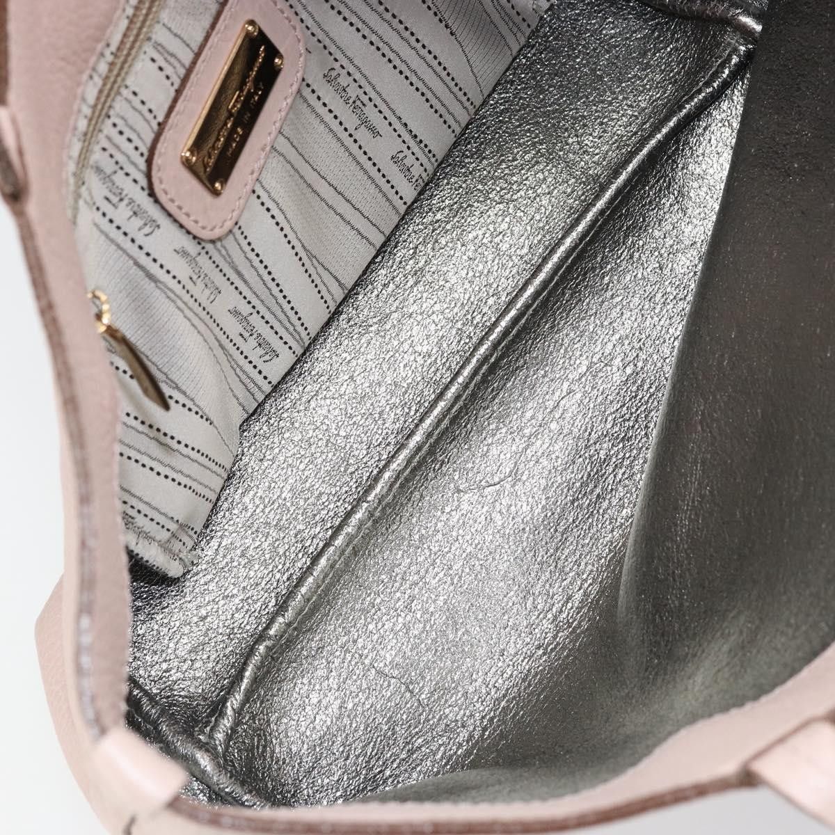 Salvatore Ferragamo Salvatore Ferragamo Gancini Tote Leather Size ONE SIZE - 5 Thumbnail