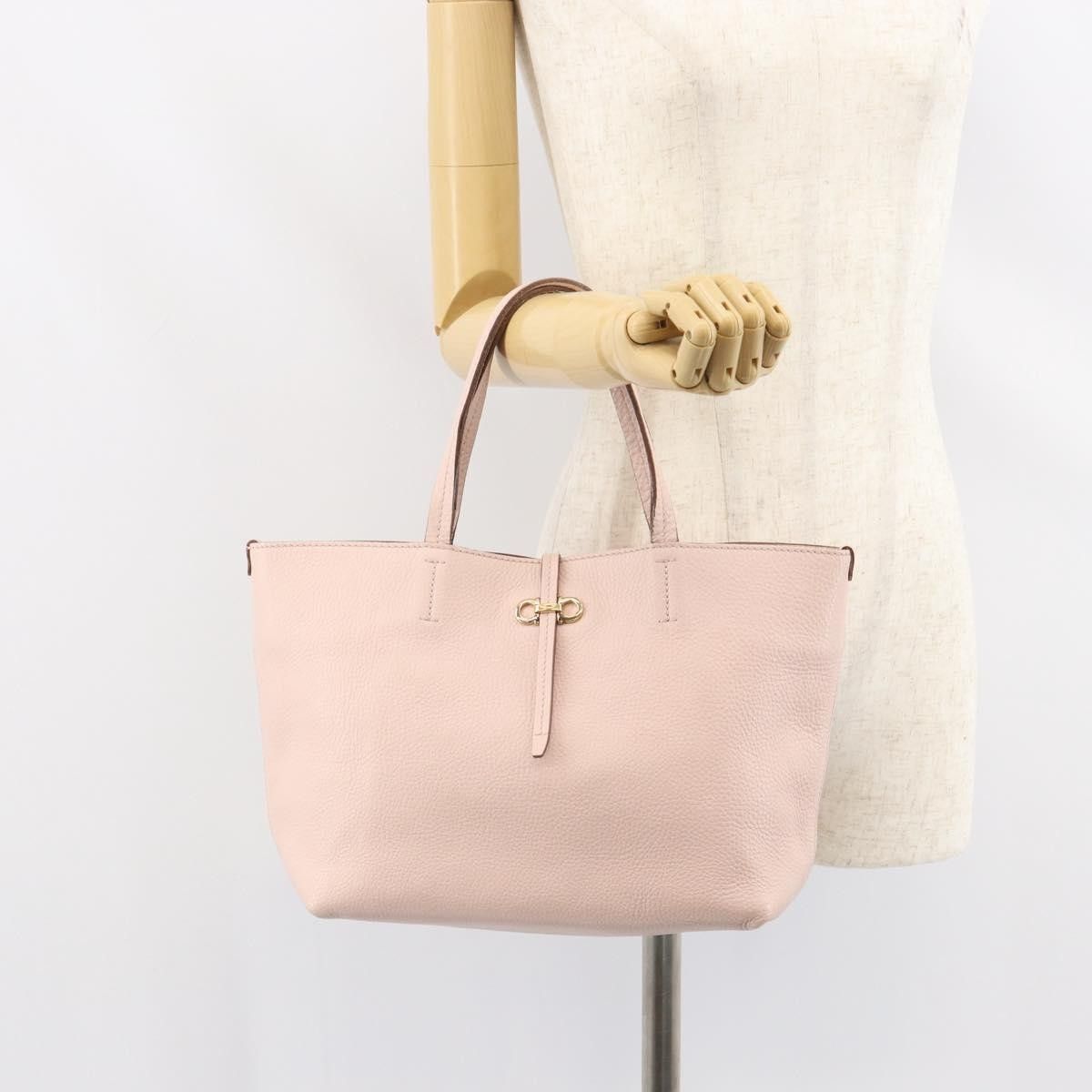 Salvatore Ferragamo Salvatore Ferragamo Gancini Tote Leather Size ONE SIZE - 14 Thumbnail