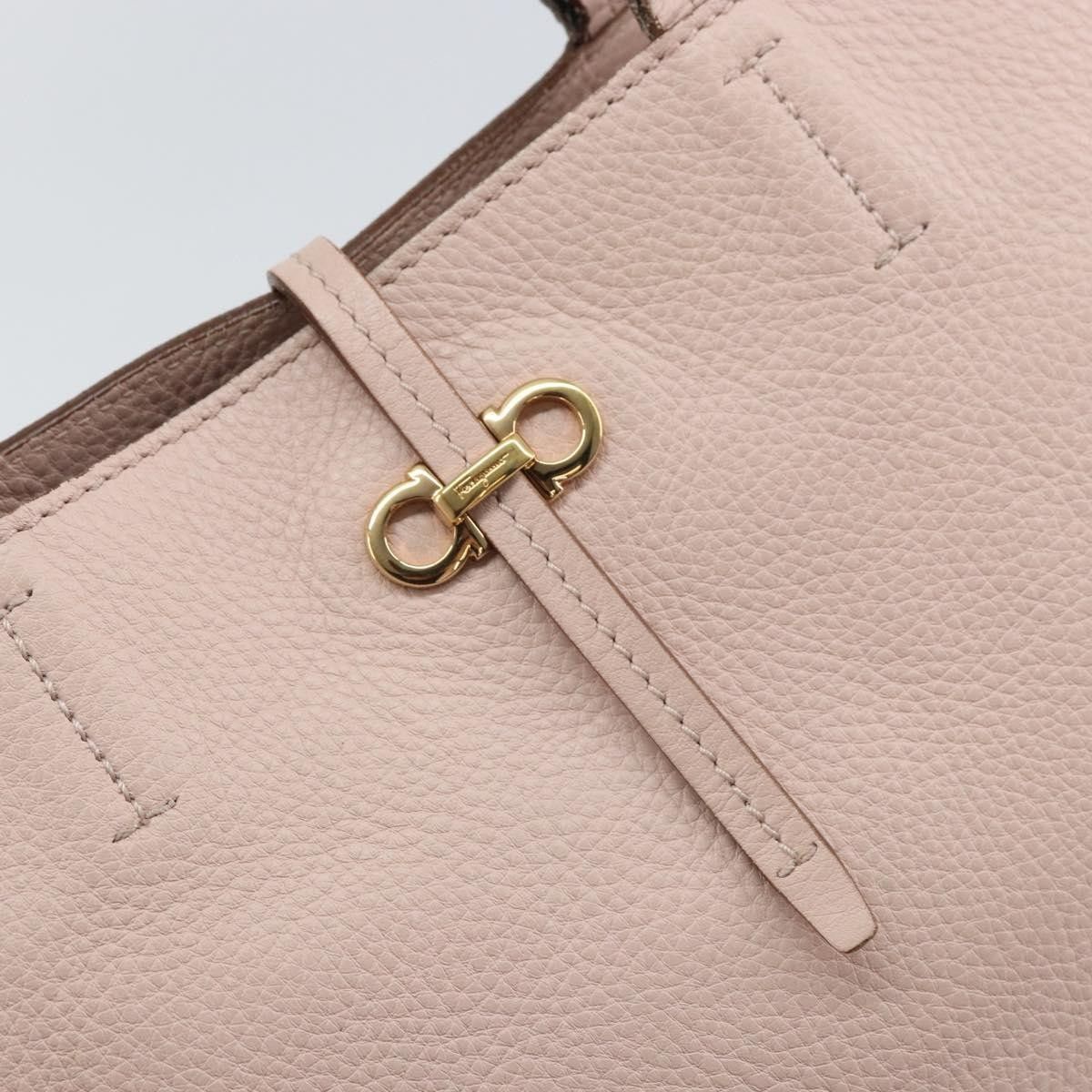 Salvatore Ferragamo Salvatore Ferragamo Gancini Tote Leather Size ONE SIZE - 13 Thumbnail