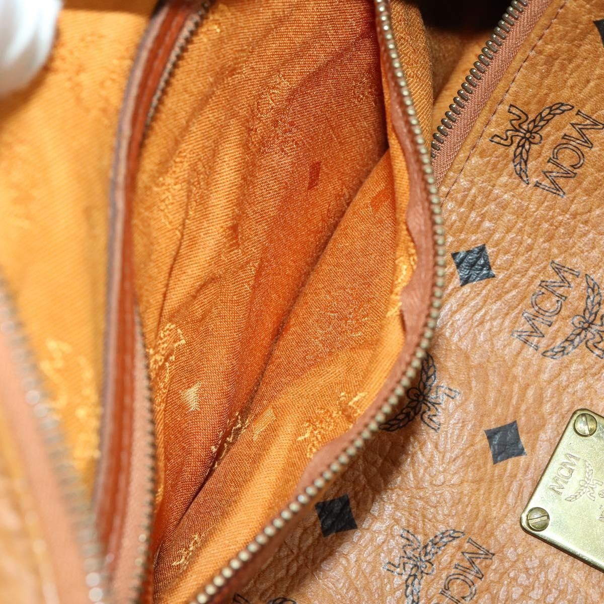 MCM MCM Visetos logogramme Handbag Canvas and Leather Size ONE SIZE - 22 Thumbnail