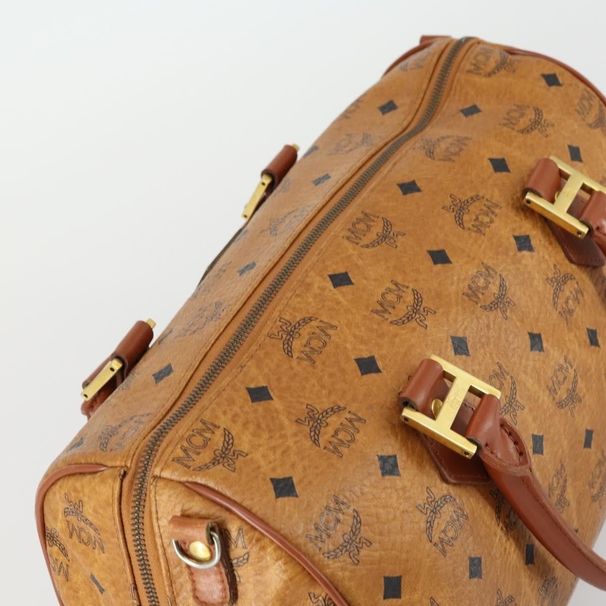 MCM MCM Visetos logogramme Handbag Canvas and Leather Size ONE SIZE - 14 Thumbnail