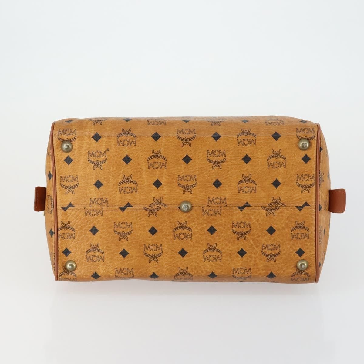 MCM MCM Visetos logogramme Handbag Canvas and Leather Size ONE SIZE - 16 Thumbnail