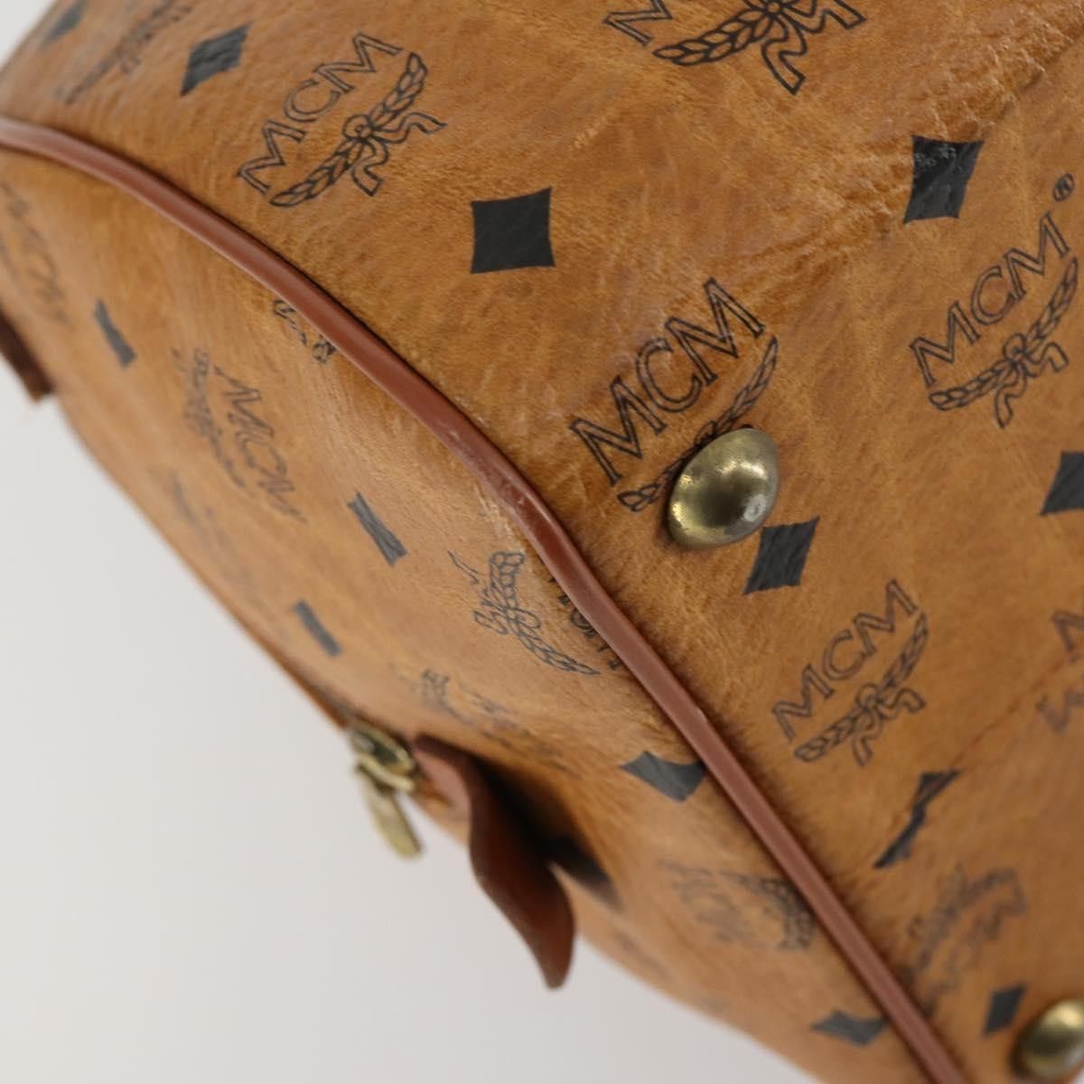 MCM MCM Visetos logogramme Handbag Canvas and Leather Size ONE SIZE - 9 Thumbnail