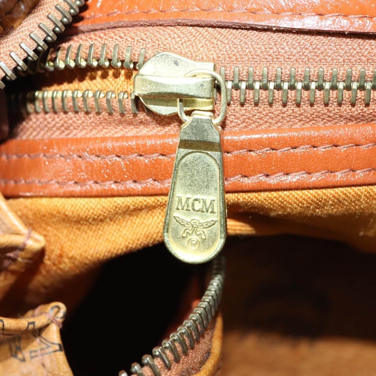 MCM MCM Visetos logogramme Handbag Canvas and Leather Size ONE SIZE - 21 Thumbnail
