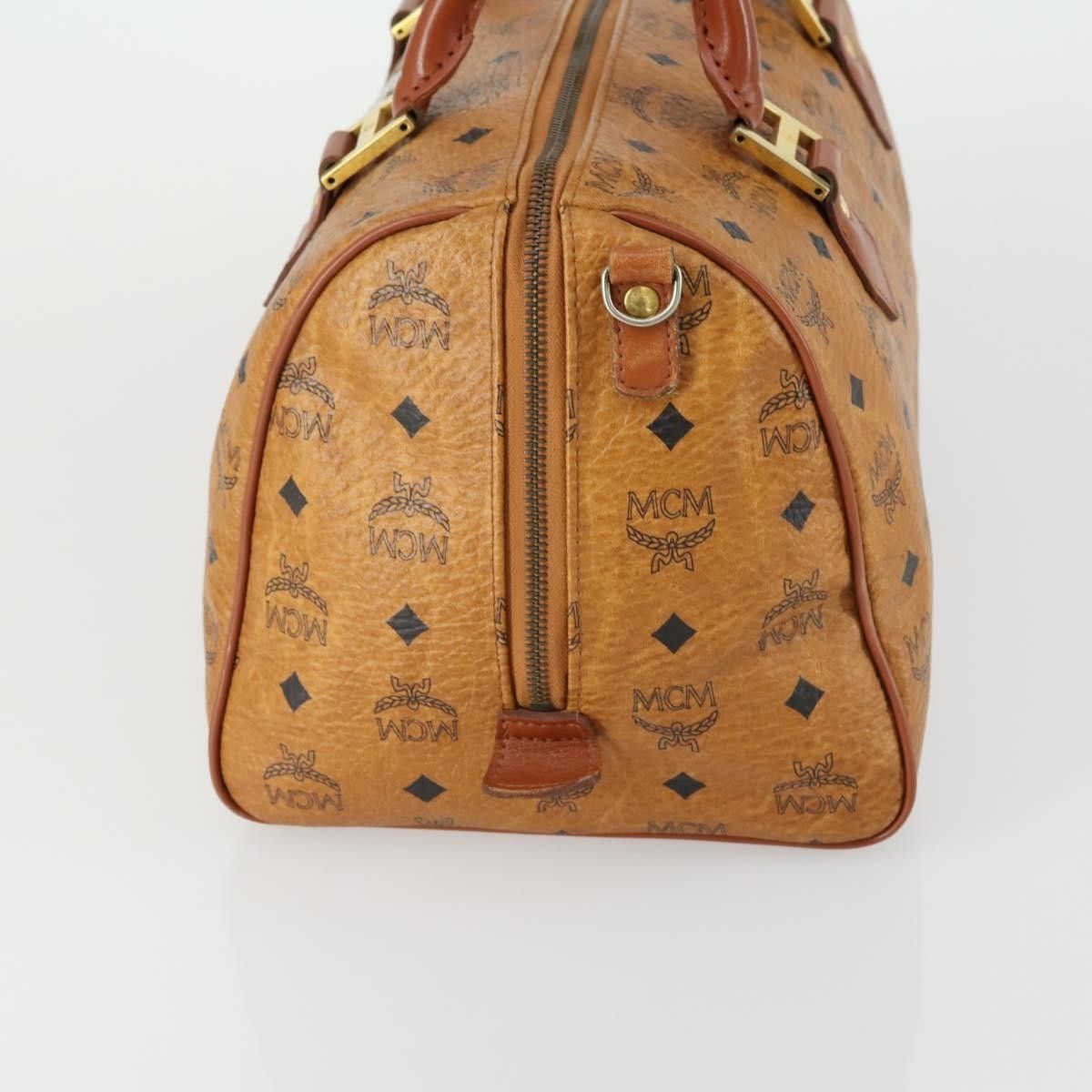MCM MCM Visetos logogramme Handbag Canvas and Leather Size ONE SIZE - 3 Thumbnail