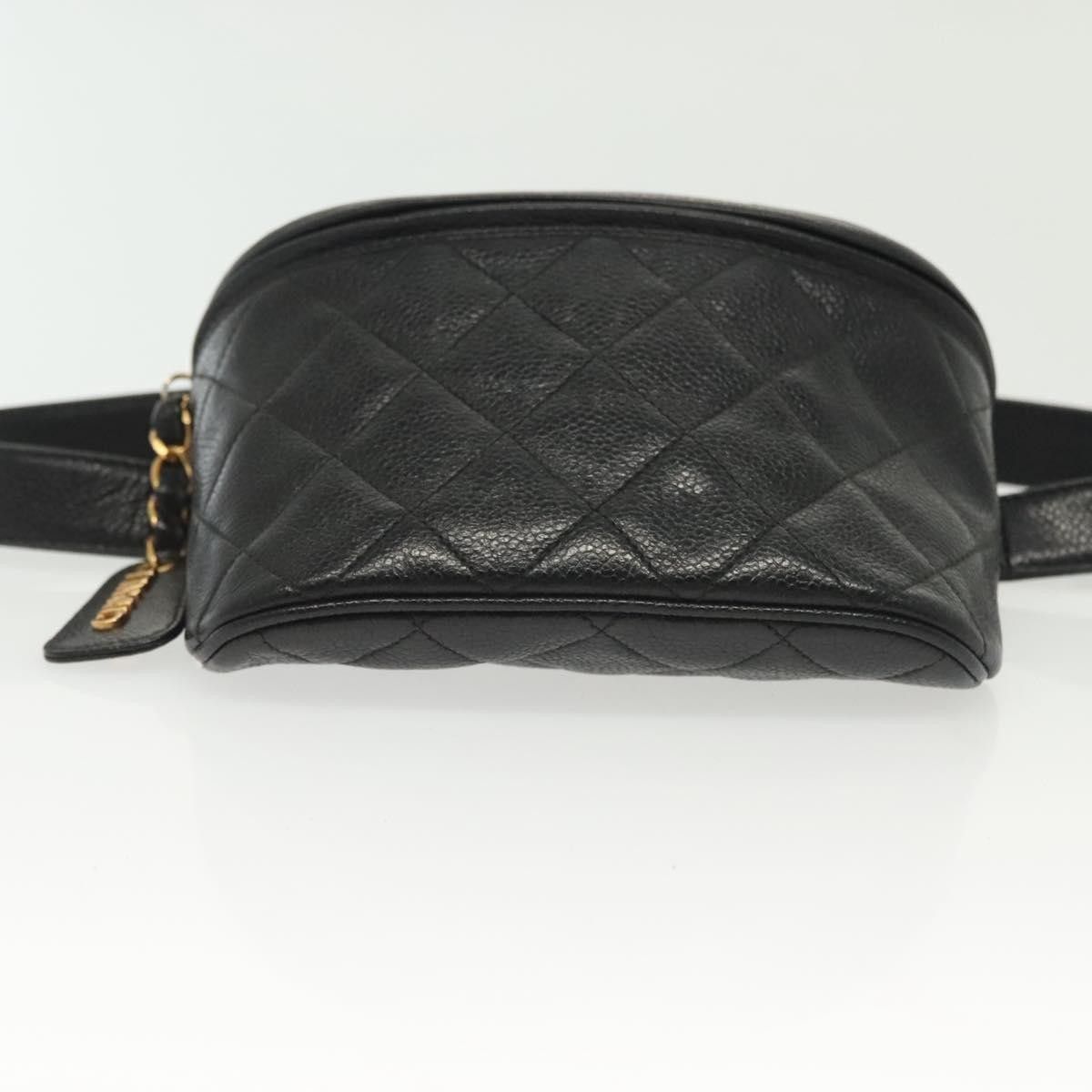 Chanel Chanel Vintage Zip Belt Bag Quilted Caviar Size ONE SIZE - 19 Thumbnail