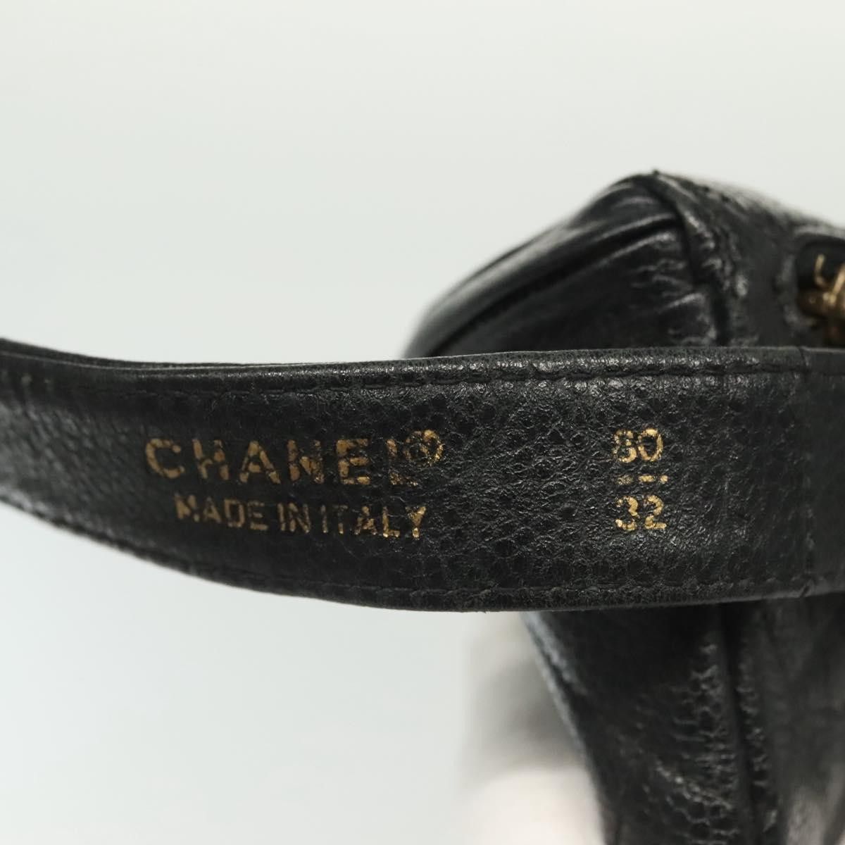 Chanel Chanel Vintage Zip Belt Bag Quilted Caviar Size ONE SIZE - 6 Thumbnail