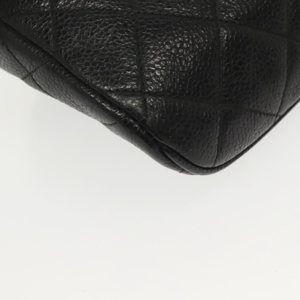 Chanel Chanel Vintage Zip Belt Bag Quilted Caviar Size ONE SIZE - 10 Thumbnail