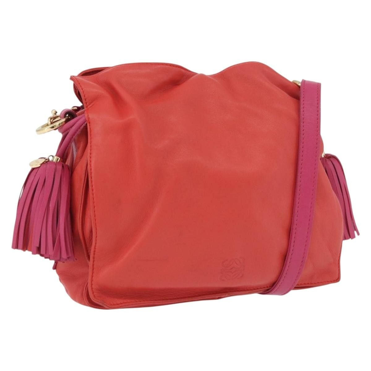 Loewe Loewe Flamenco Bag Leather Size ONE SIZE - 23 Thumbnail