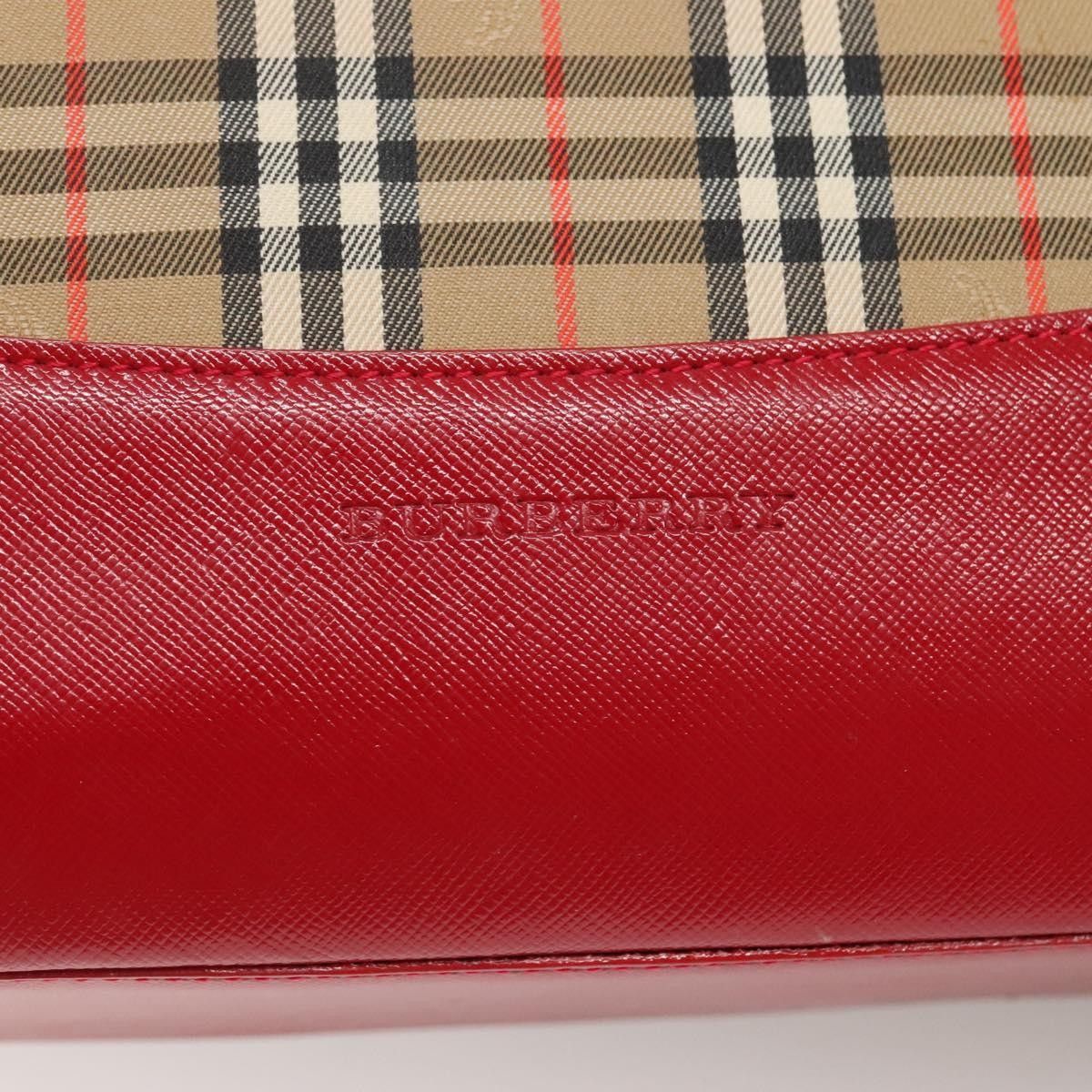 Burberry Burberry Nova Check Tote Canvas and Leather Size ONE SIZE - 6 Thumbnail