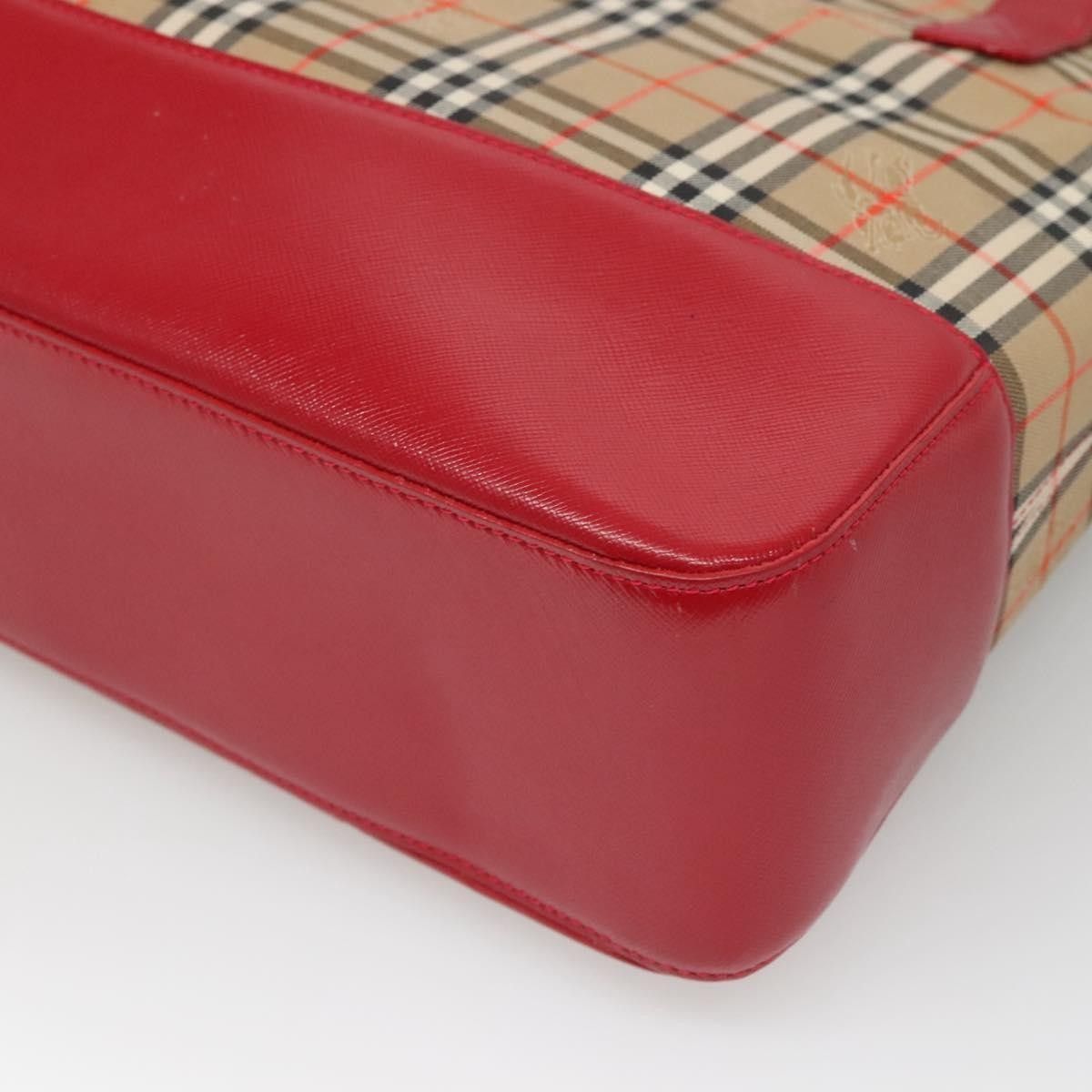 Burberry Burberry Nova Check Tote Canvas and Leather Size ONE SIZE - 9 Thumbnail