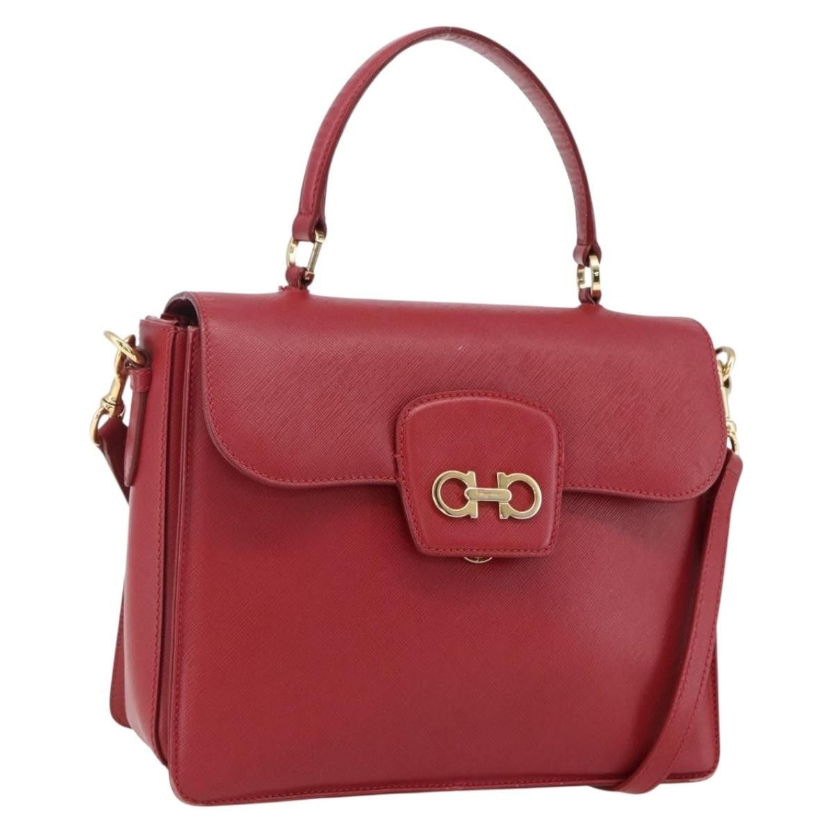 Salvatore Ferragamo Salvatore Ferragamo Gancini handbag Leather Size ONE SIZE - 19 Thumbnail