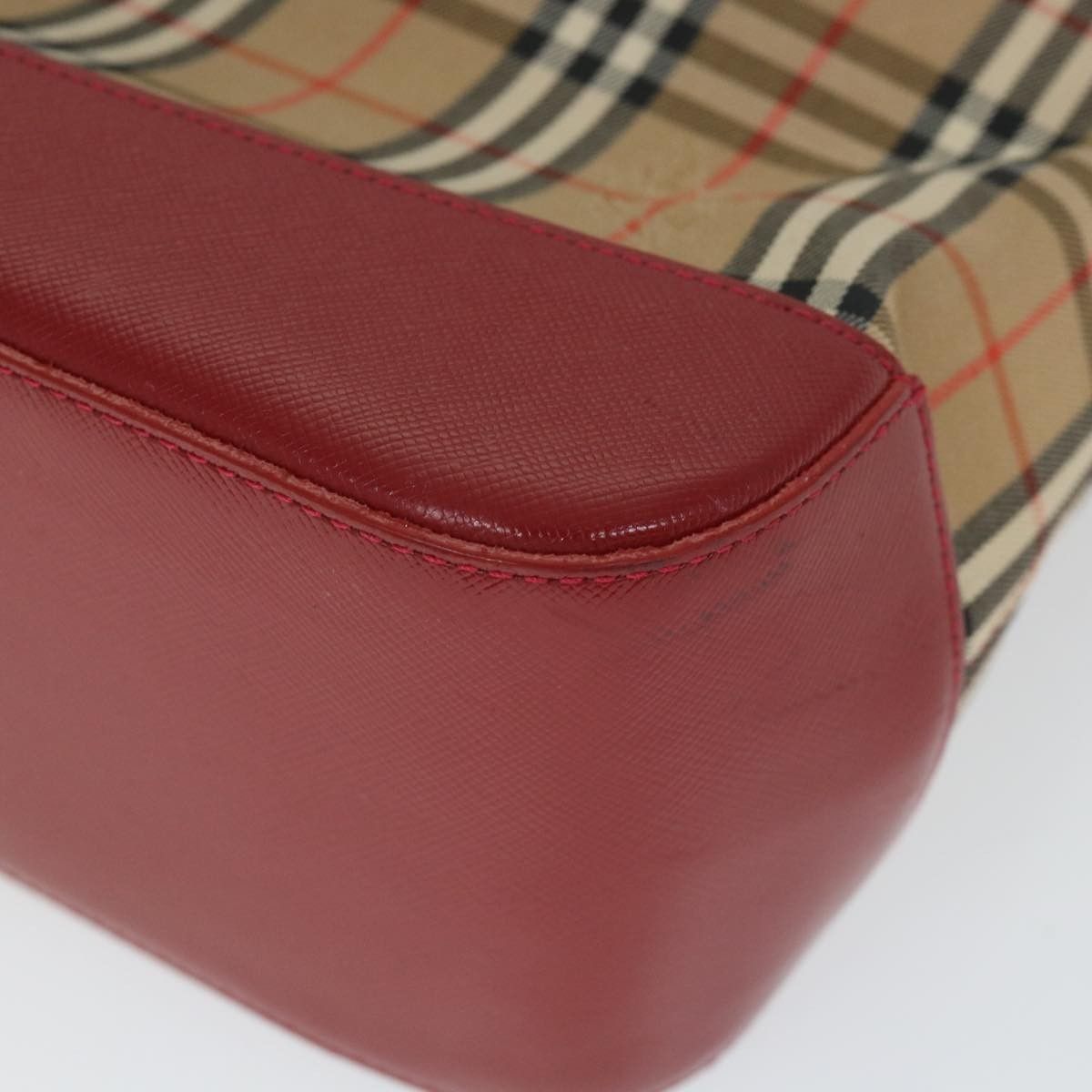Burberry Burberry Nova Check Leather and Nylon Size ONE SIZE - 8 Thumbnail