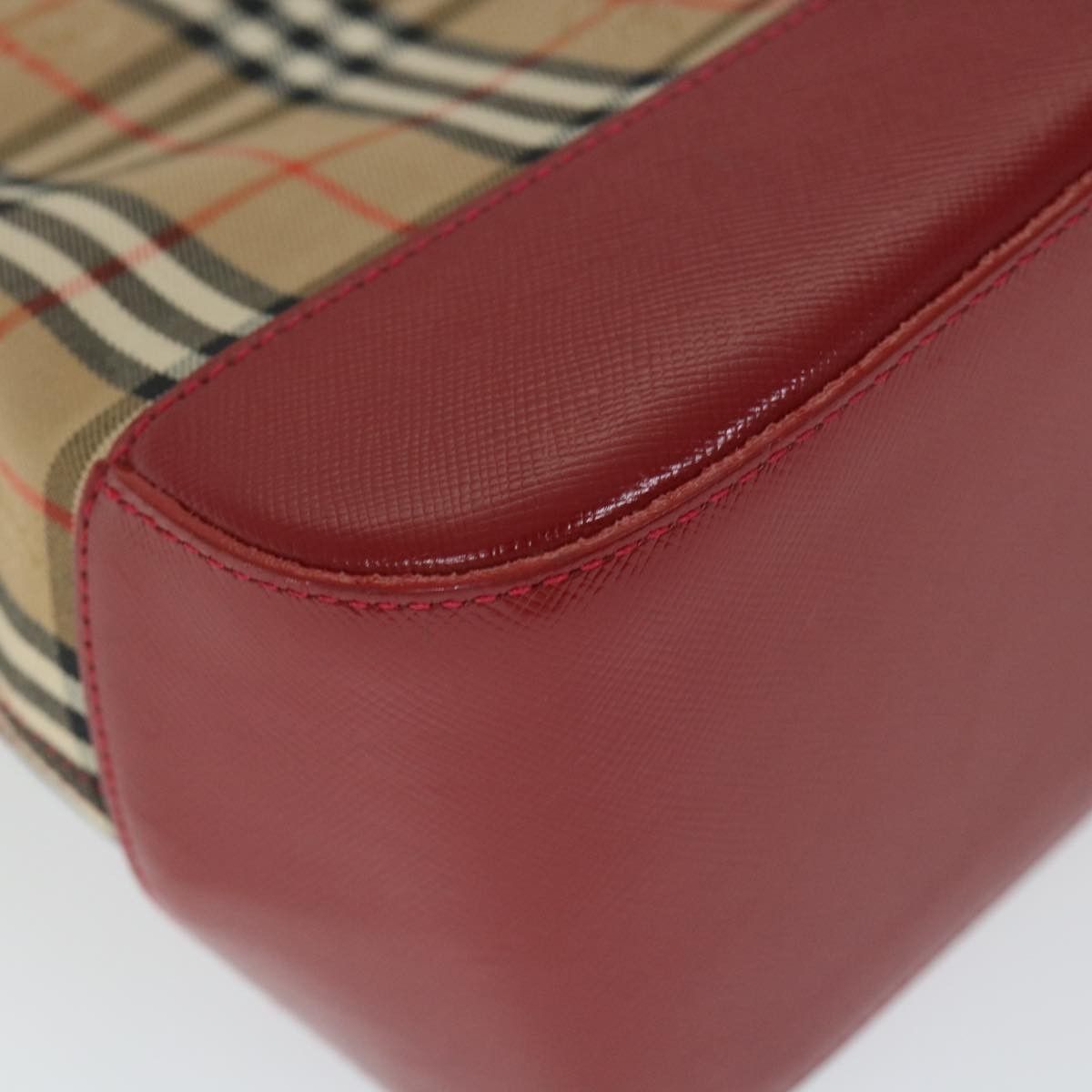 Burberry Burberry Nova Check Leather and Nylon Size ONE SIZE - 9 Thumbnail