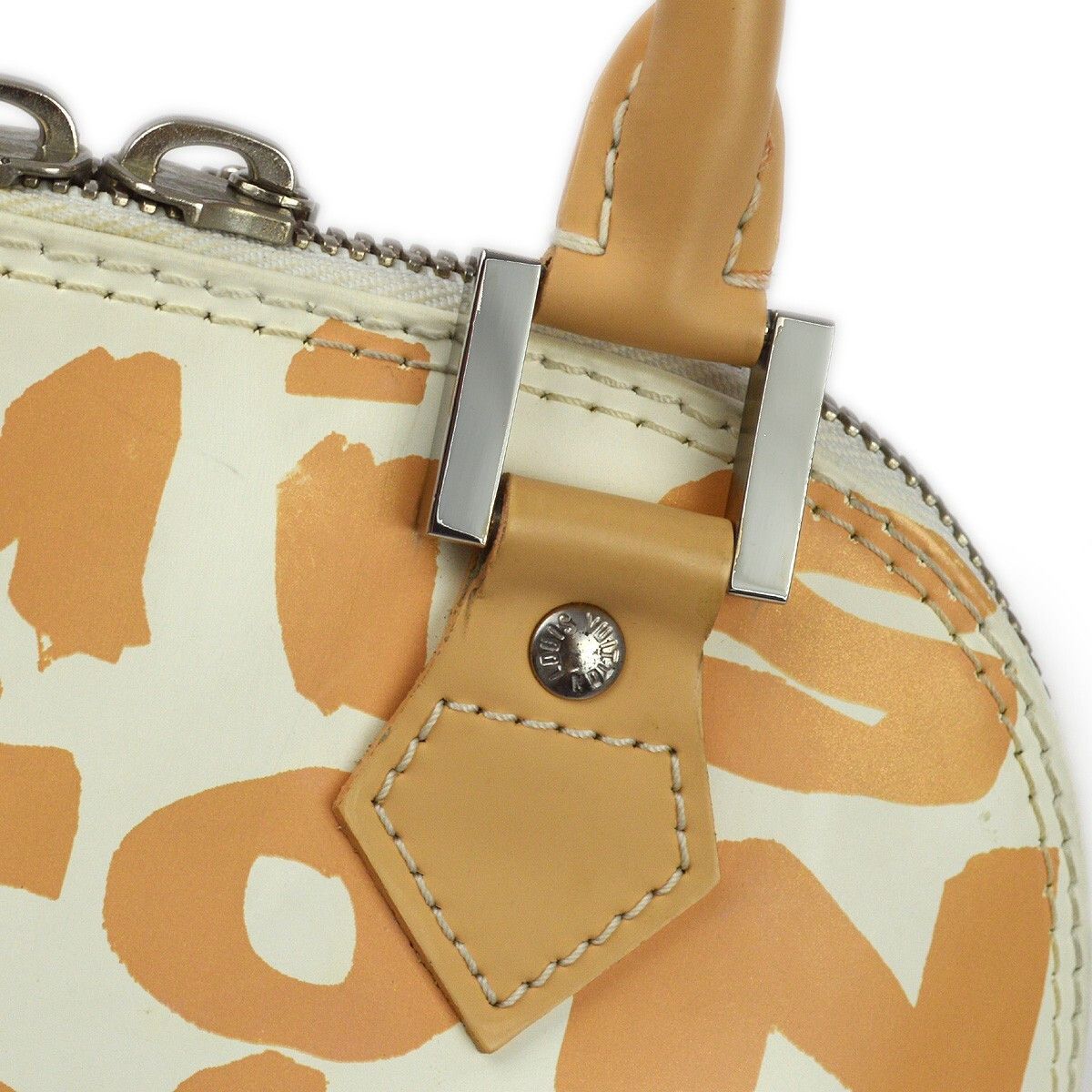 Louis Vuitton Louis Vuitton Alma Limited Edition Graffiti Leather Size ONE SIZE - 9 Thumbnail