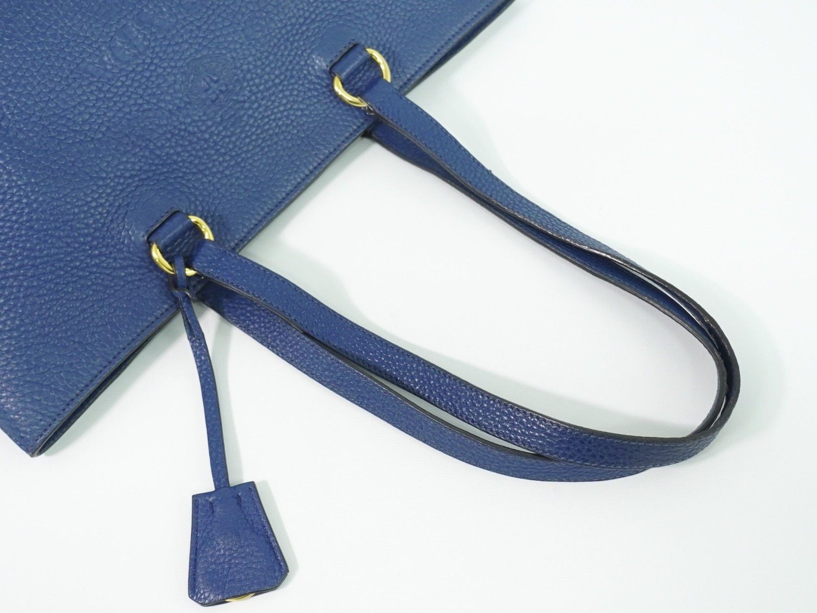Prada Prada Embossed Logo Open Tote Leather Size ONE SIZE - 7 Thumbnail