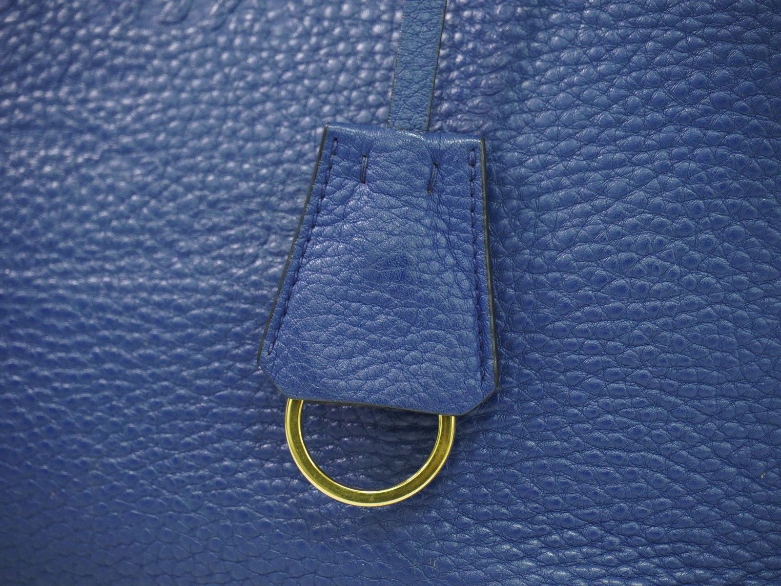 Prada Prada Embossed Logo Open Tote Leather Size ONE SIZE - 10 Thumbnail