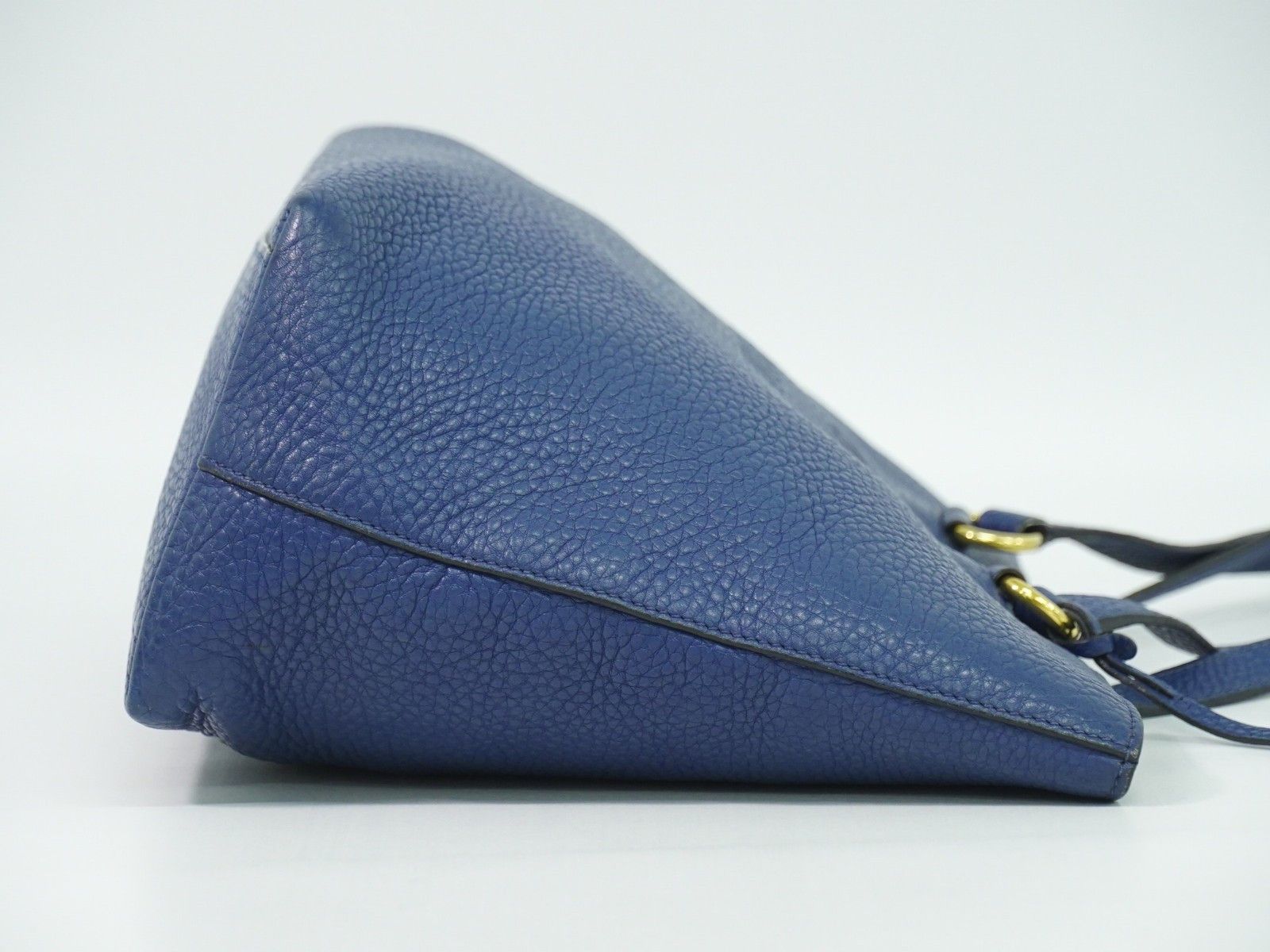 Prada Prada Embossed Logo Open Tote Leather Size ONE SIZE - 3 Thumbnail