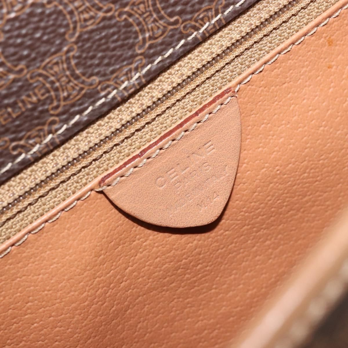 Celine Celine Vintage Macadam Circle Logo Canvas and Leather Size ONE SIZE - 6 Thumbnail