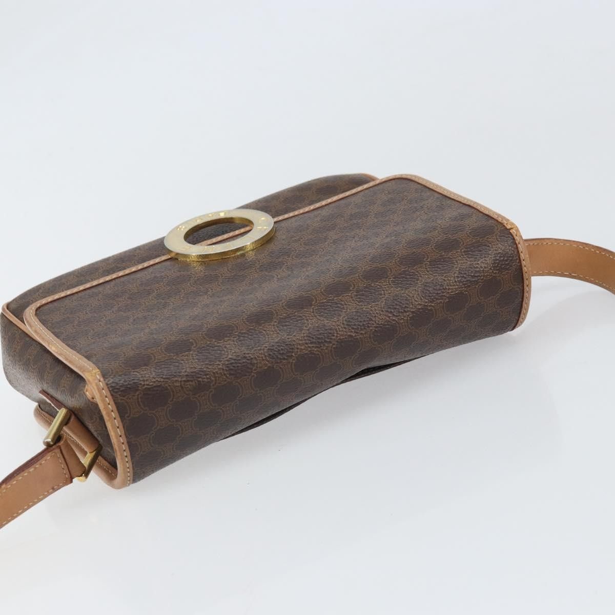 Celine Celine Vintage Macadam Circle Logo Canvas and Leather Size ONE SIZE - 17 Thumbnail