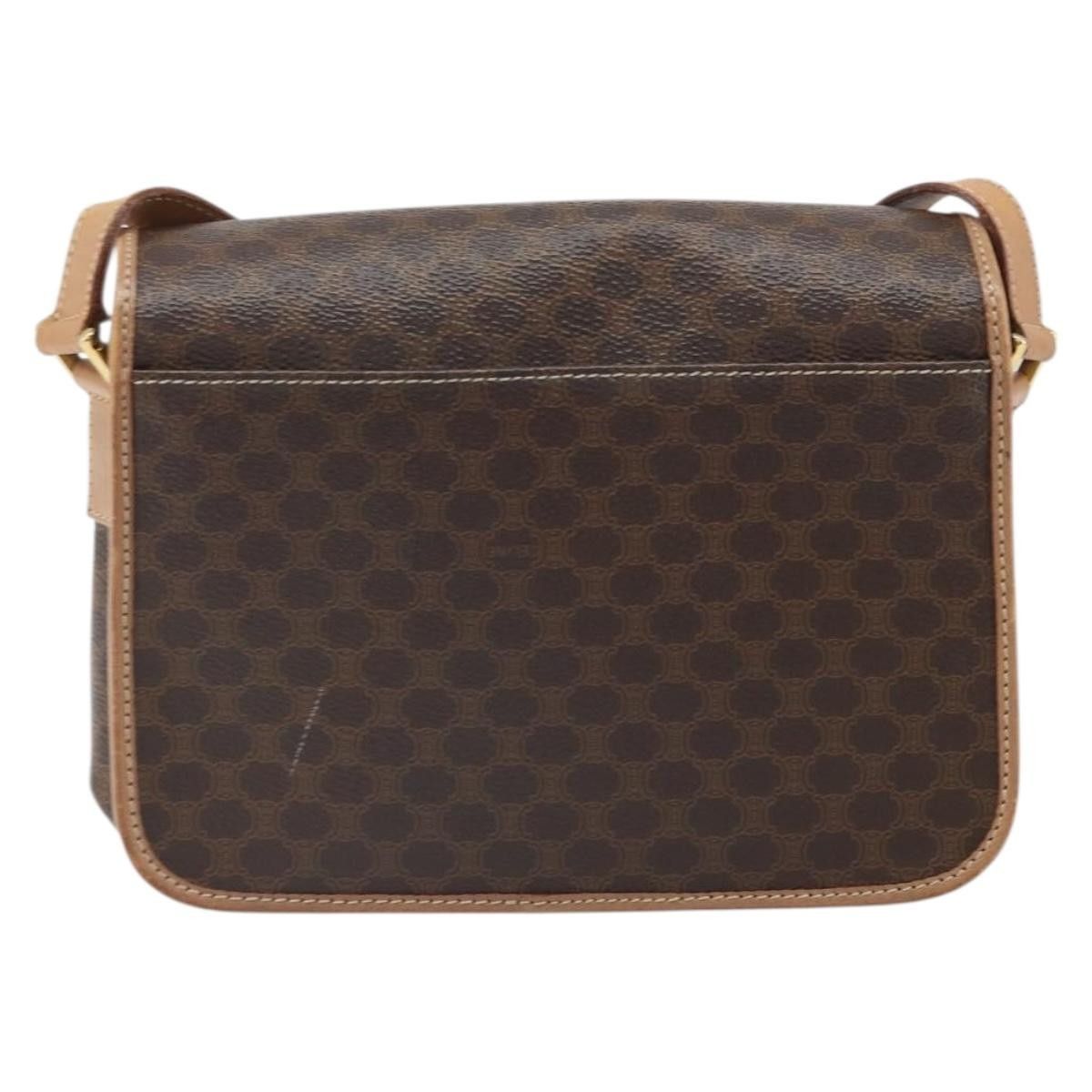 Celine Celine Vintage Macadam Circle Logo Canvas and Leather Size ONE SIZE - 2 Thumbnail