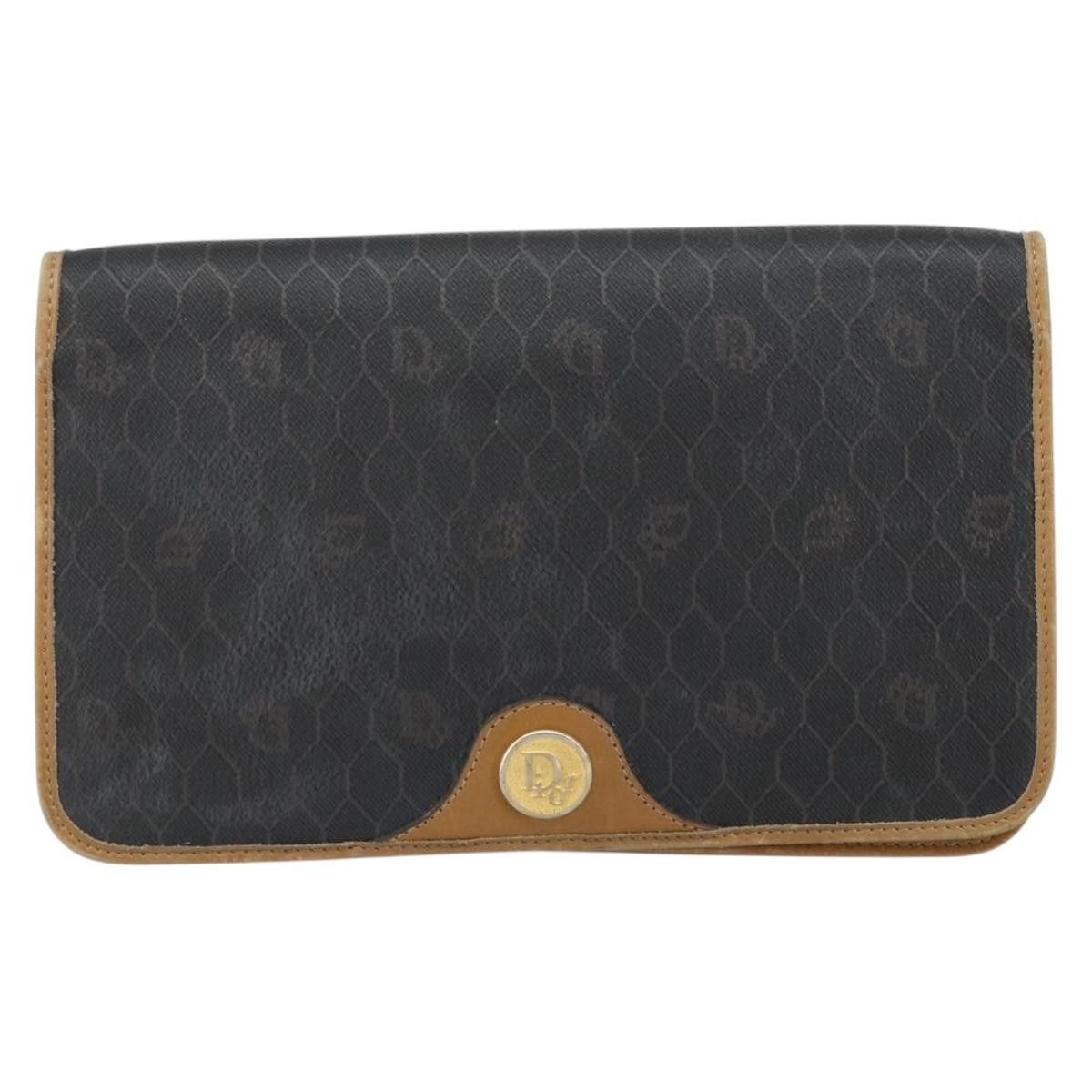 Dior Christian Dior Vintage honeycomb clutch Canvas Size ONE SIZE - 18 Thumbnail