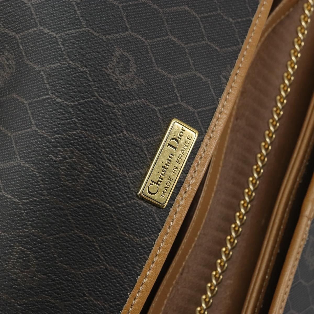 Dior Christian Dior Vintage honeycomb clutch Canvas Size ONE SIZE - 6 Thumbnail