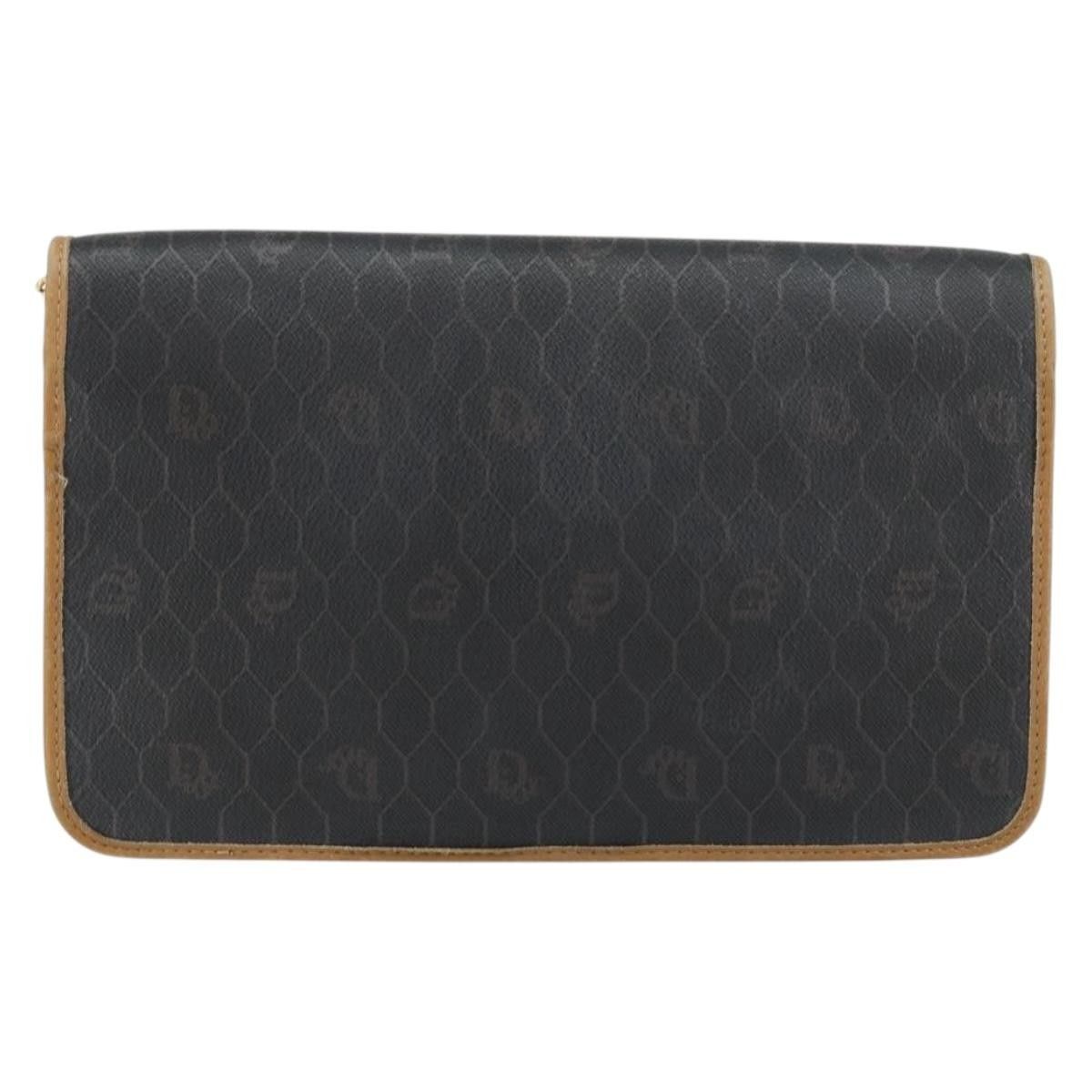 Dior Christian Dior Vintage honeycomb clutch Canvas Size ONE SIZE - 2 Thumbnail