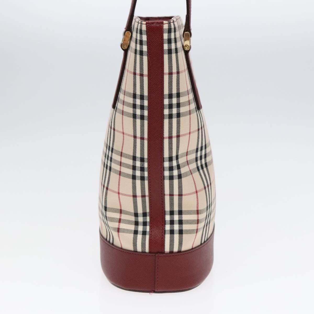 Burberry Burberry Nova Check Tote Canvas and Leather Size ONE SIZE - 3 Thumbnail