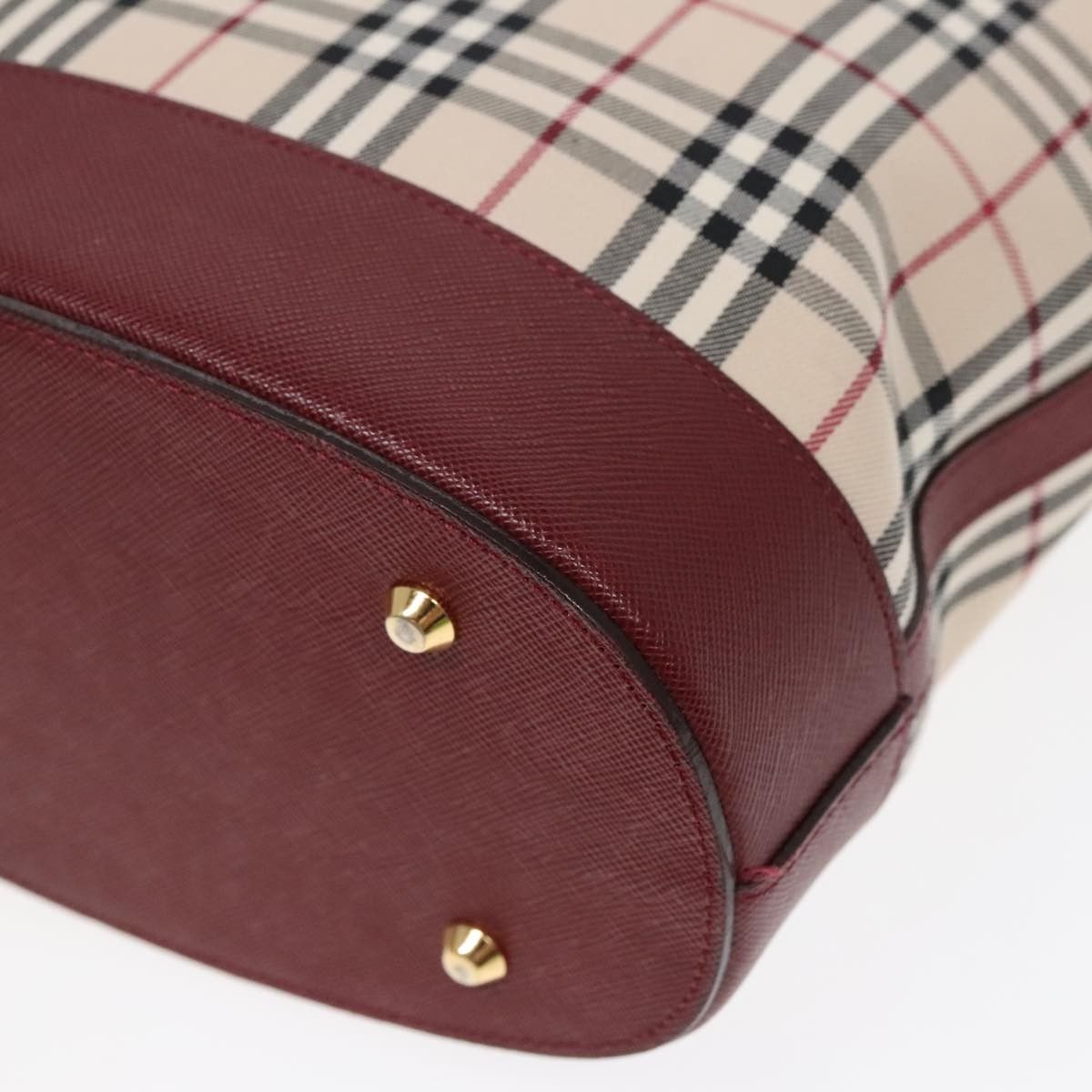 Burberry Burberry Nova Check Tote Canvas and Leather Size ONE SIZE - 11 Thumbnail