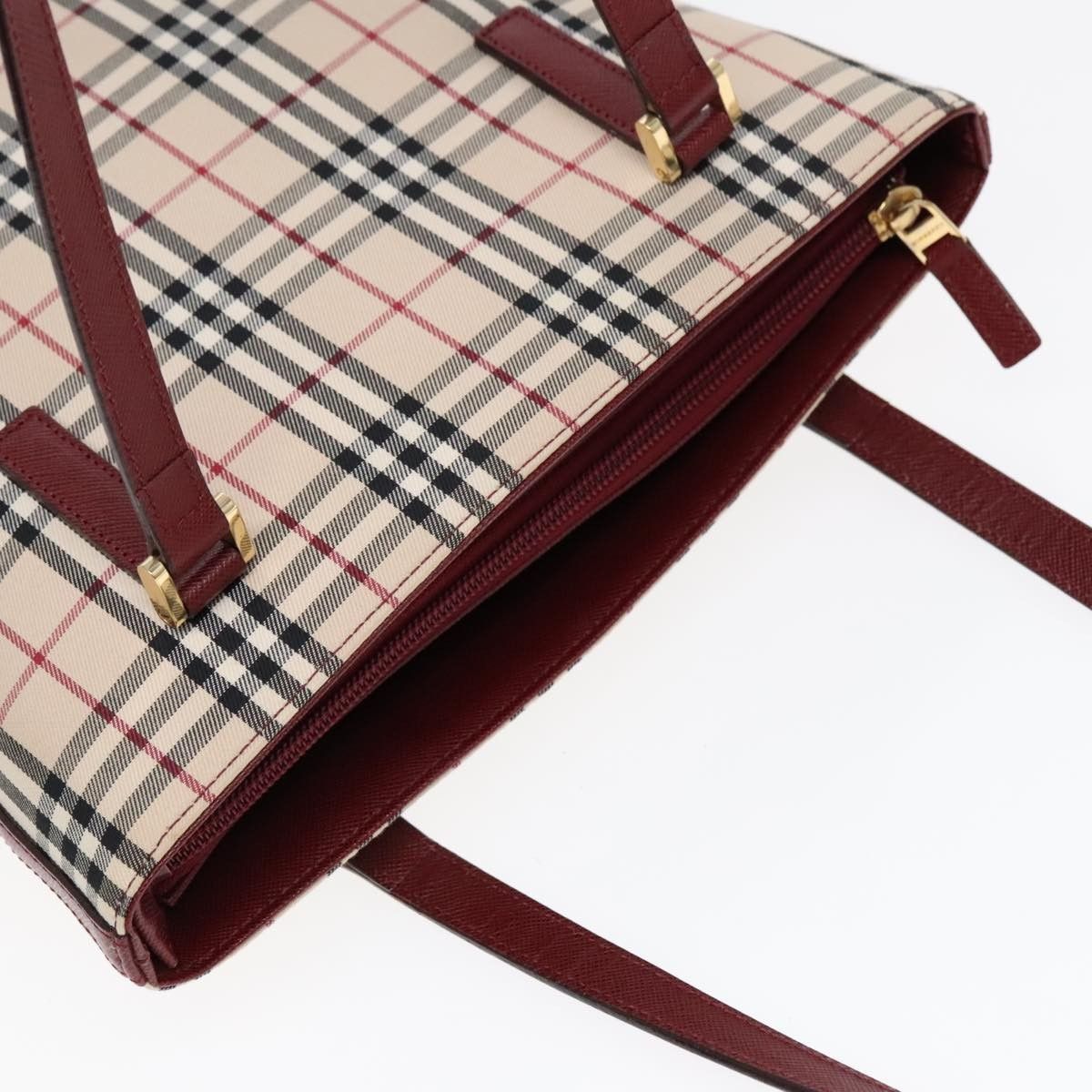 Burberry Burberry Nova Check Tote Canvas and Leather Size ONE SIZE - 15 Thumbnail