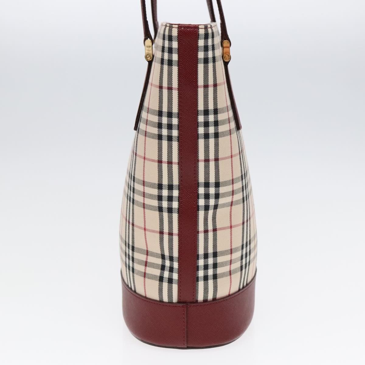 Burberry Burberry Nova Check Tote Canvas and Leather Size ONE SIZE - 4 Thumbnail