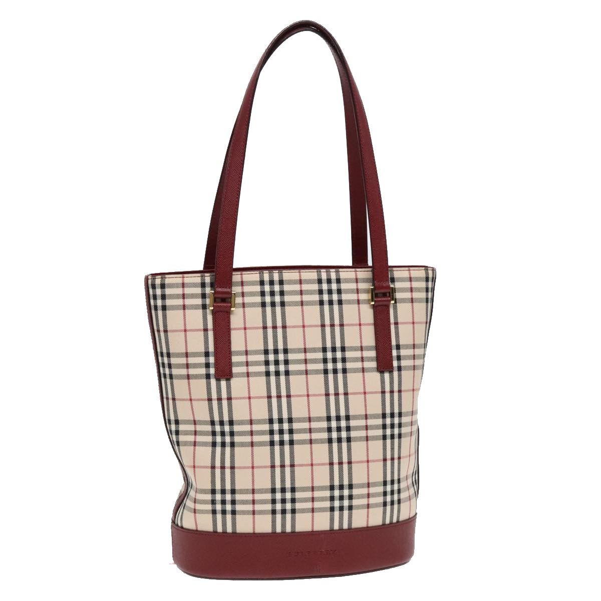 Burberry Burberry Nova Check Tote Canvas and Leather Size ONE SIZE - 17 Thumbnail