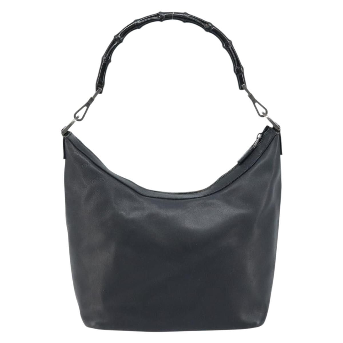Gucci Gucci Vintage Bamboo Hobo Leather Size ONE SIZE - 2 Thumbnail