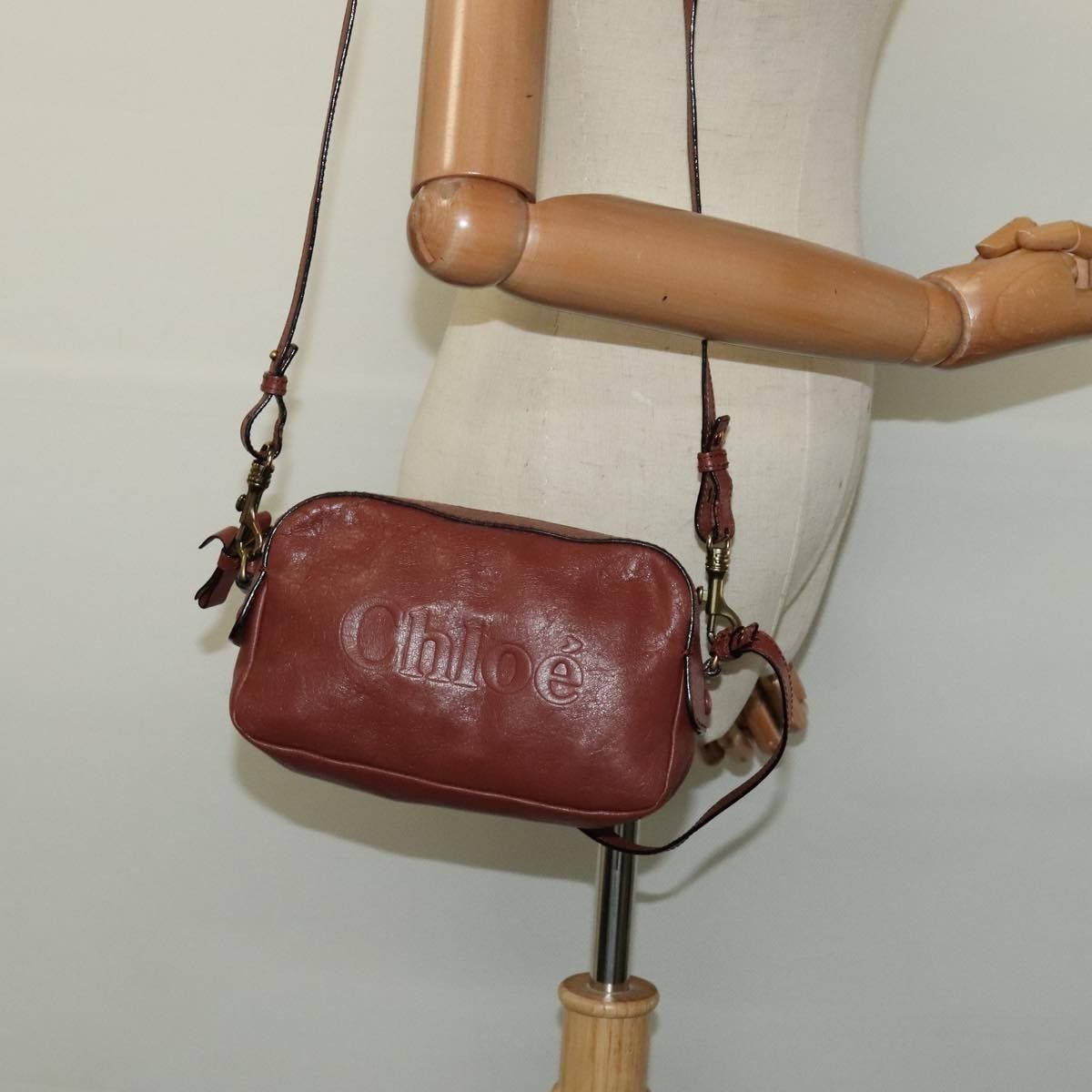 Chloe Chloe Shadow Shoulder Bag Leather Size ONE SIZE - 14 Thumbnail
