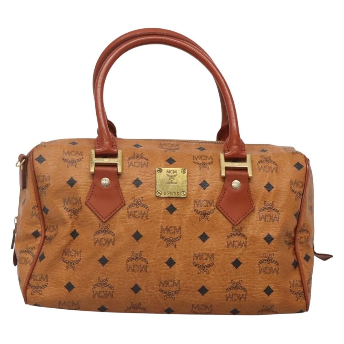 MCM MCM Visetos Canvas and Leather Size ONE SIZE - 17 Thumbnail