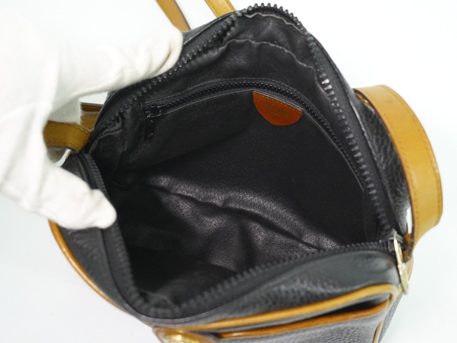 Celine Celine Vintage Shoulder Bag Leather Size ONE SIZE - 3 Thumbnail
