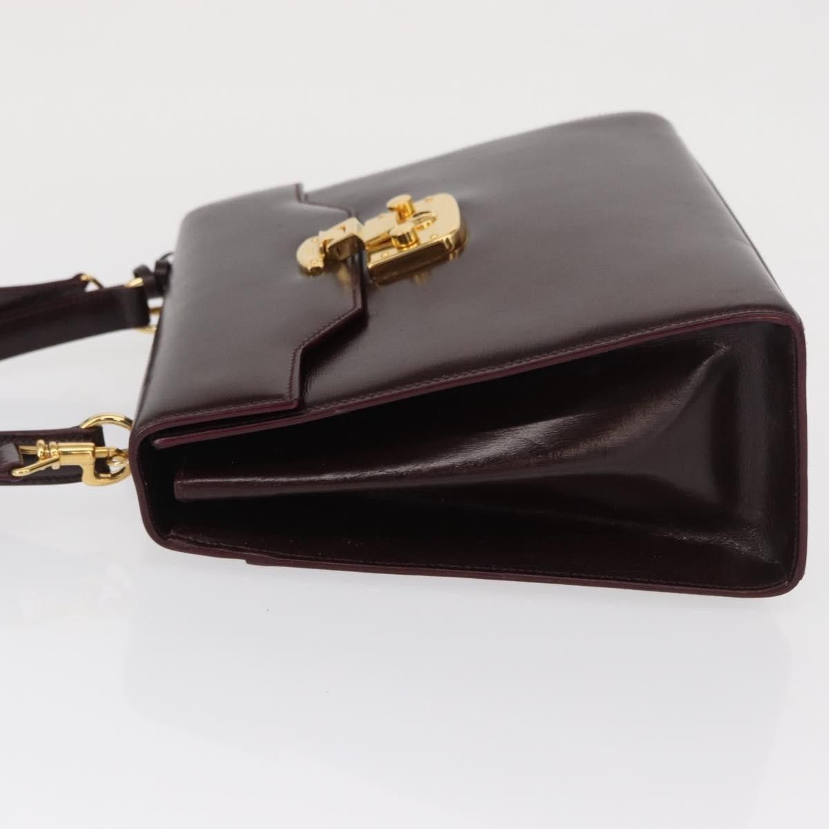 Gucci Gucci Vintage Lady Lock Top Handle Leather Size ONE SIZE - 4 Thumbnail