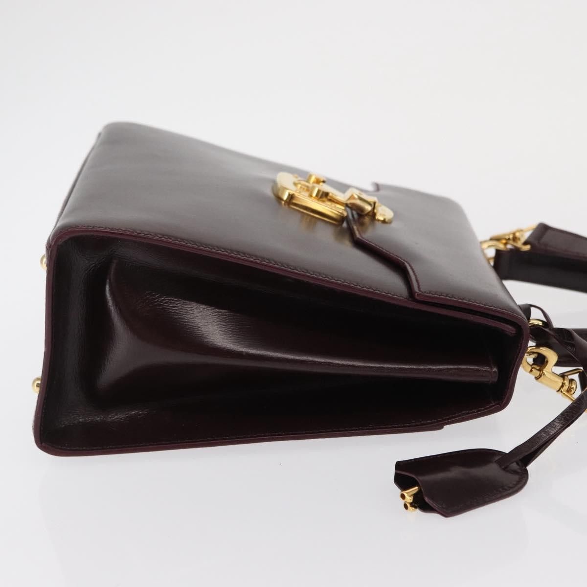 Gucci Gucci Vintage Lady Lock Top Handle Leather Size ONE SIZE - 3 Thumbnail
