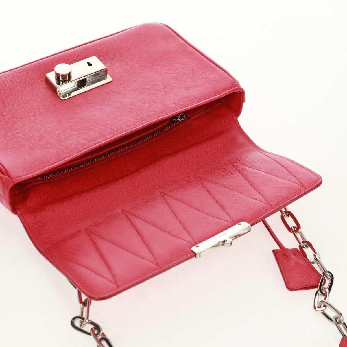Prada Prada Sound Chain Saffiano Leather Size ONE SIZE - 13 Thumbnail