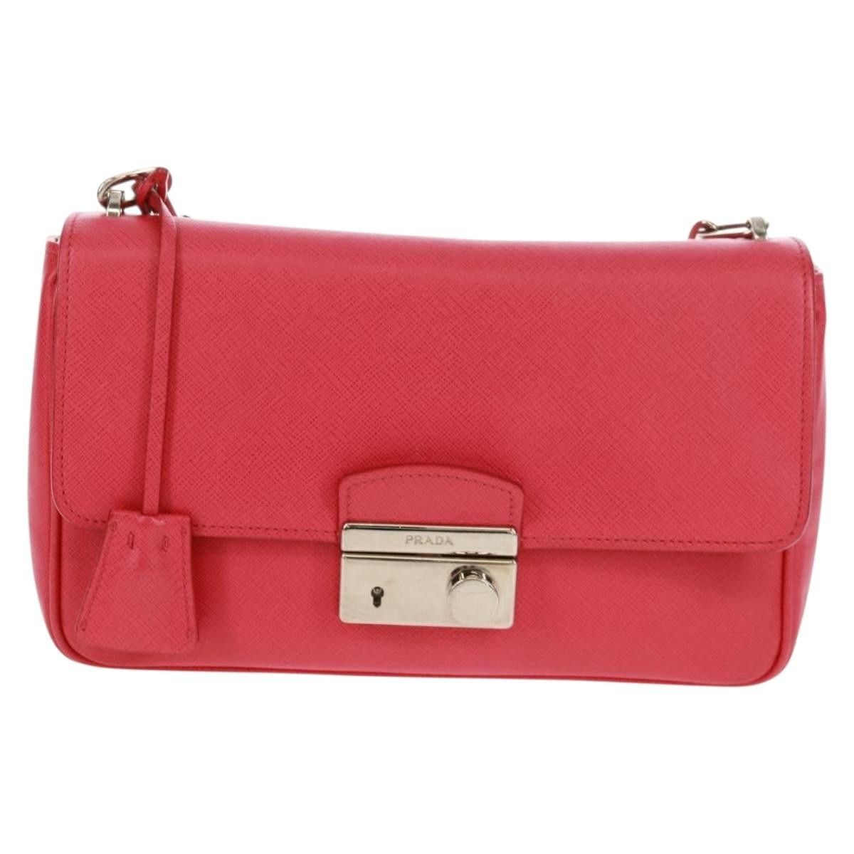 Prada Prada Sound Chain Saffiano Leather Size ONE SIZE - 14 Thumbnail