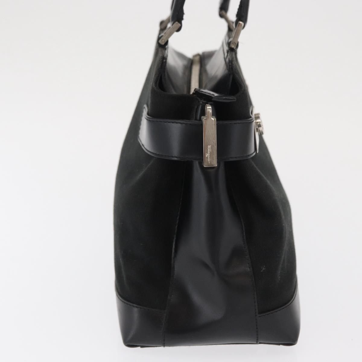 Salvatore Ferragamo Salvatore Ferragamo Double Gancini Side Buckle Tote Canvas Size ONE SIZE - 4 Thumbnail